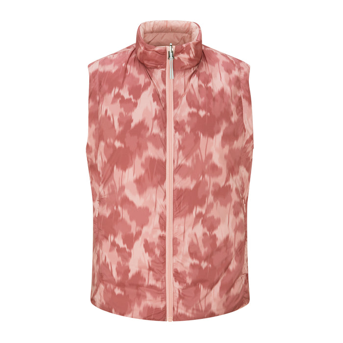 PING Ladies Samantha Reversible Golf Gilet - Quartz/Rose Reversible View 
