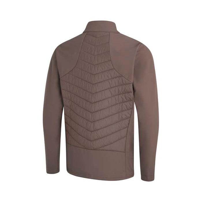 PING Ladies Ines Golf Jacket - Coffee Back View 