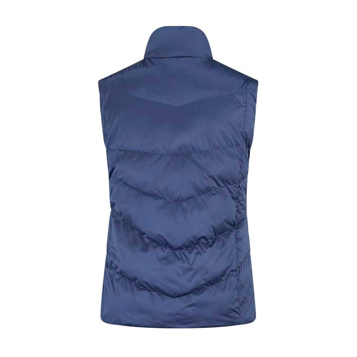PING Ladies Annalise Golf Gilet - Blue Indigo Back View 
