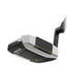Close-up studio shot of a PING Scottsdale TEC Ally Blue H Golf Putter head and part of the shaft on a clean white background.