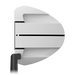 A close-up studio shot of aPING Scottsdale TEC Ketsch 4 Golf Putter, showing the back or sole side with a white face, black center line, and a black shaft extending downward on a plain white background.