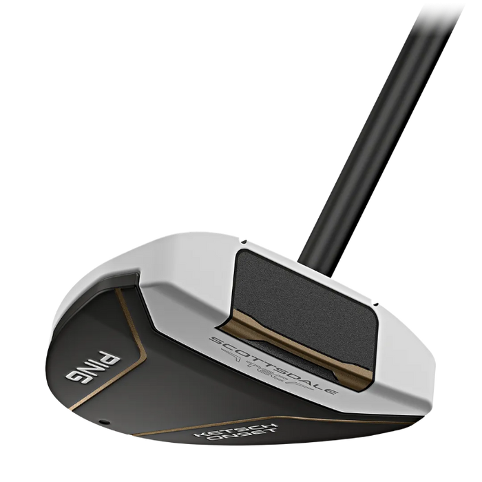 Hero shot of the PING Scottsdale TEC Ketsch Onset Golf Putter
