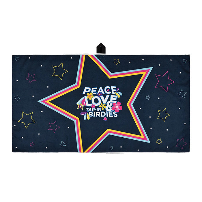 Peace & Love Golf Towel