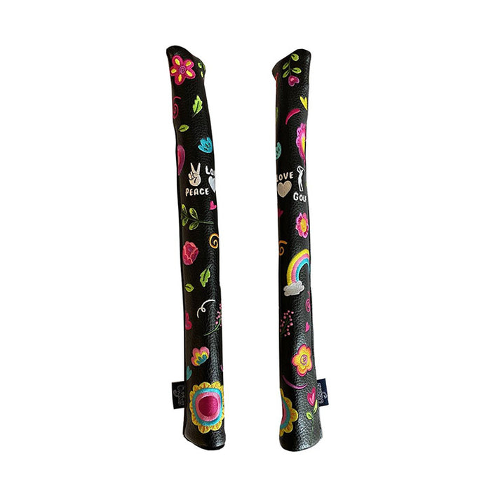 Peace, Love & Golf Alignment Stick Headcover