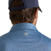 Peter Millar Bloody Mary Bar Performance Jersey Golf Polo - Bali Blue Logo View
