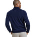 Peter Millar Autumn Crest 1/4 Zip Golf Pullover - Navy Back View