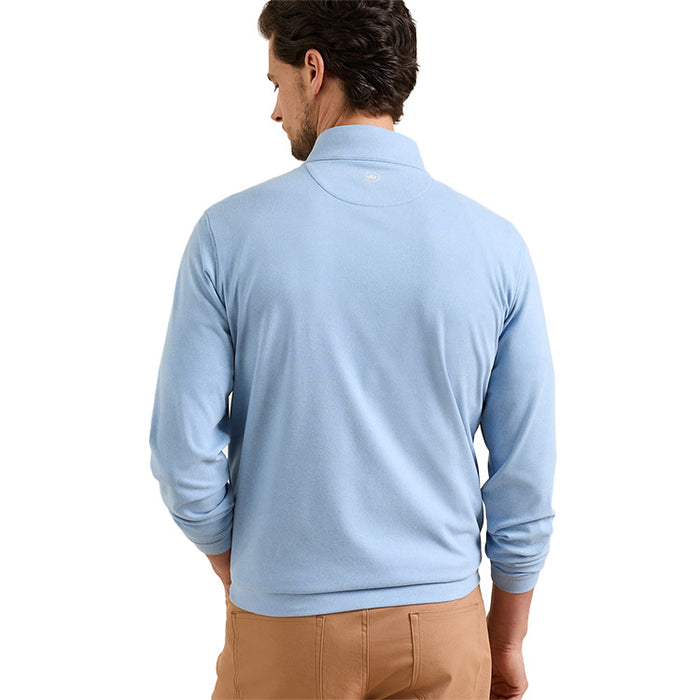 Peter Millar Performance 1/4 Zip Golf Pullover - Lakeside Back View