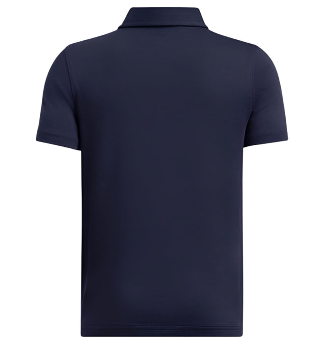 Under Armour Junior Boys Icon Polo - Navy/White