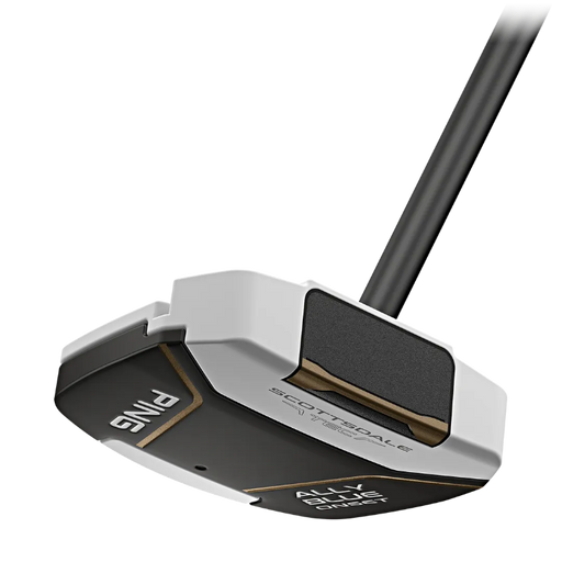 Hero shot of the 2026 Ping Scottsdale TEC Ally Blue Onset Golf Putter
