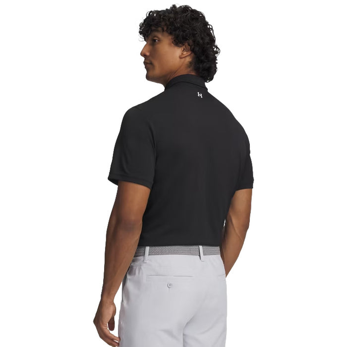 Under Armour Tee To Green Pique Golf Polo
