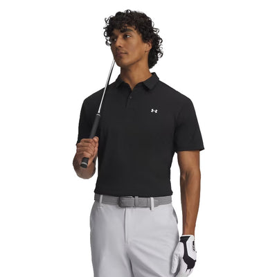 Under Armour Tee To Green Pique Golf Polo
