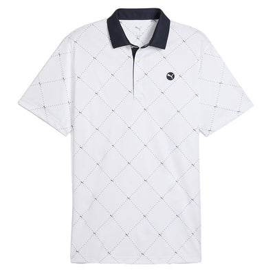 Puma Pure 2.0 Argyle Golf Polo Shirt