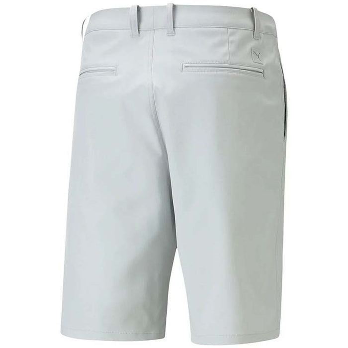 Puma Dealer 10" Golf Shorts - Ash Grey Back View