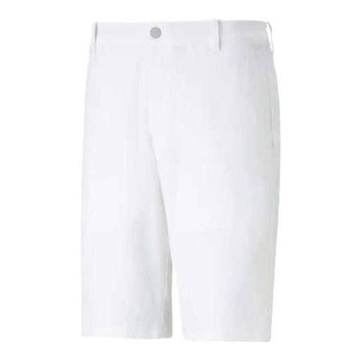 Puma Dealer 10" Golf Shorts - White Glow 