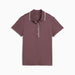 Puma Ladies Cloudspun Bridge Golf Polo - Rich Cooca