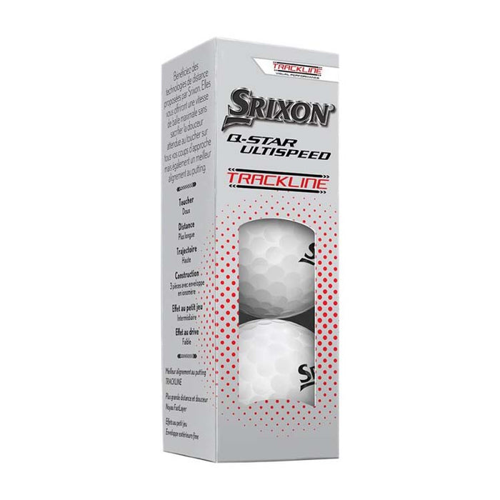 Srixon Q-Star Ultispeed Trackline Golf Balls