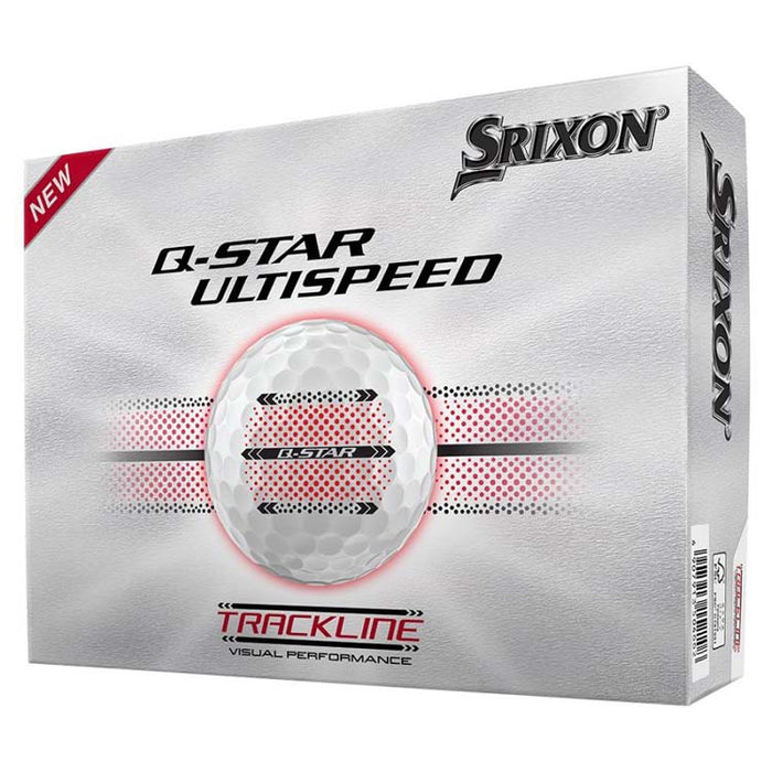 Srixon Q-Star Ultispeed Trackline Golf Balls