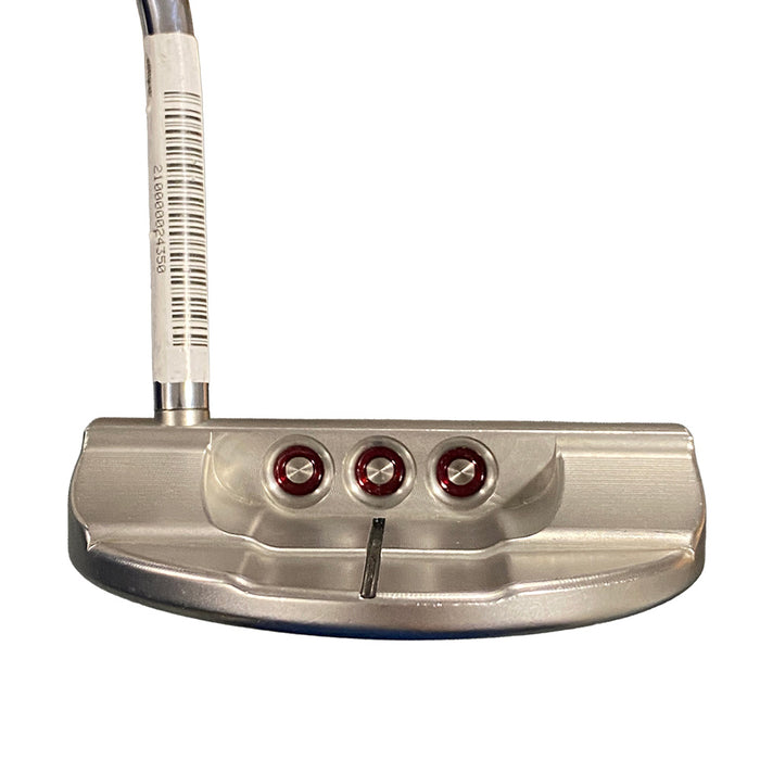 Second Hand Used Scotty Cameron Flowback 5 Five Mid Mallet Golf Putter rear view