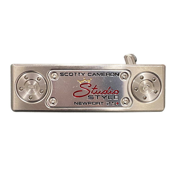 Second Hand Scotty Cameron Studio Style Newport 2.5 Blade golf putter sole