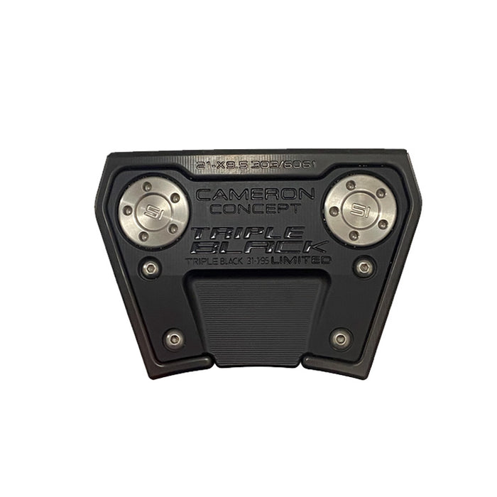 Scotty Cameron Phantom X 9.5 Triple Black Golf Putter - Limited Edition (Shop soiled)