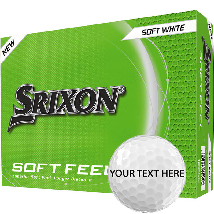 Srixon Soft Feel 14 Personalised Golf Balls