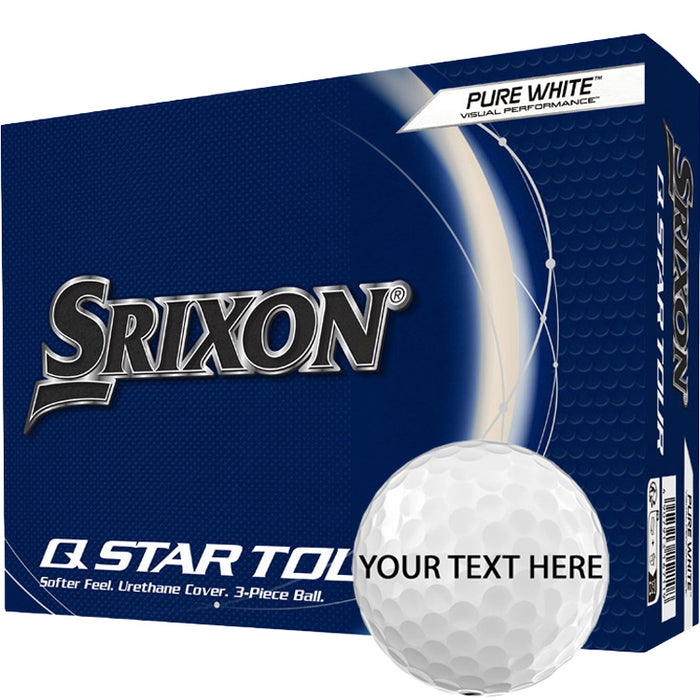 Srixon Q-Star Tour 6 Personalised Golf Balls