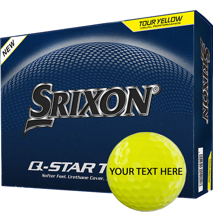 Srixon Q-Star Tour 6 Personalised Golf Balls