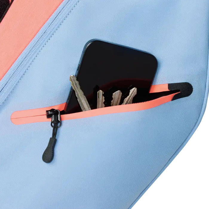 Taylormade Flextech Golf Carry Bag - Light Blue/Coral