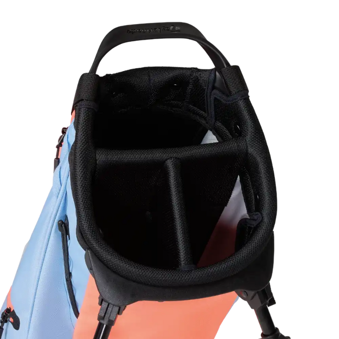Taylormade Flextech Golf Carry Bag - Light Blue/Coral