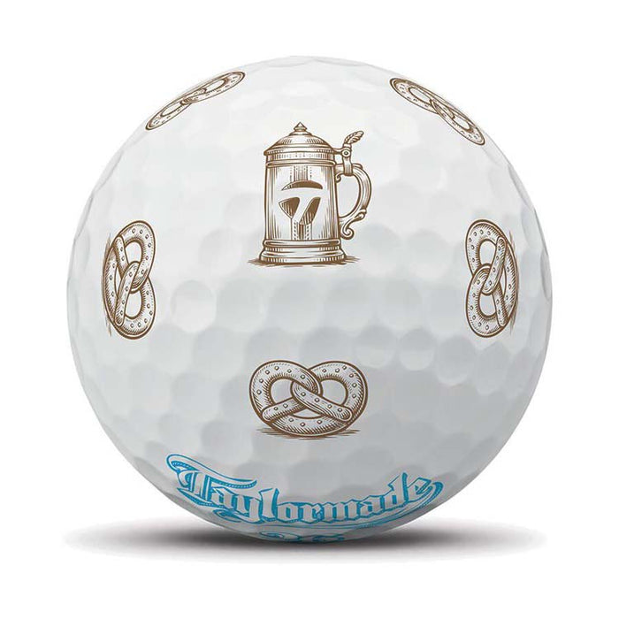 TP5 pix Oktoberfest Golf Balls - Pretzels Golf Ball View 