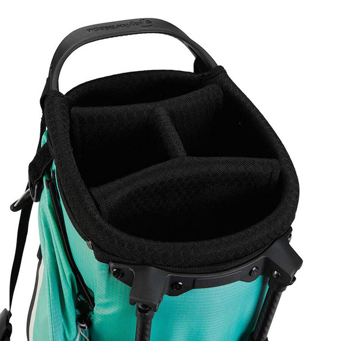 Taylormade FlexTech SuperLite Golf Stand Bag - Aqua Divider View