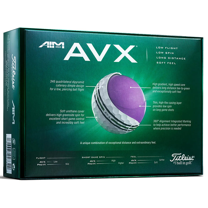 Titleist AVX AIM Golf Balls