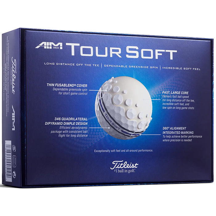 Titleist Tour Soft AIM Golf Balls