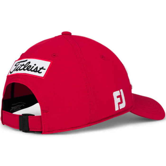 Titleist Tour Performance Adjustable Cap - Red/White