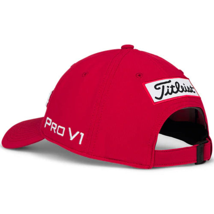 Titleist Tour Performance Adjustable Cap - Red/White