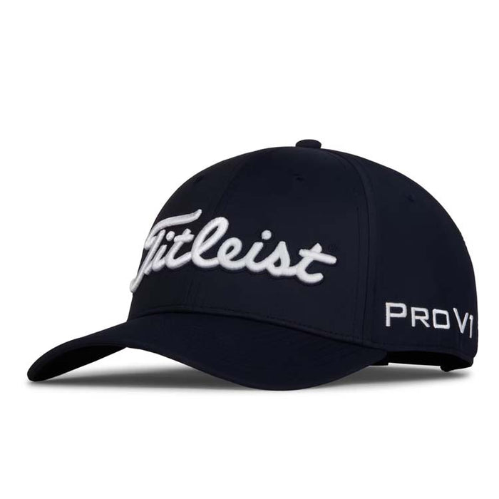 Titleist Tour Performance Golf Cap - Navy Side View 