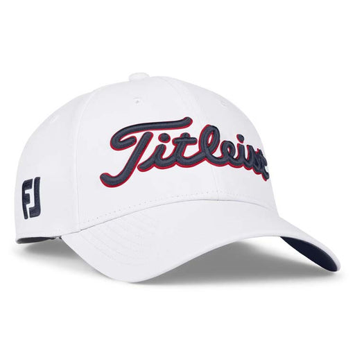 Titleist Tour Performance Golf Cap - White/Red/Navy 