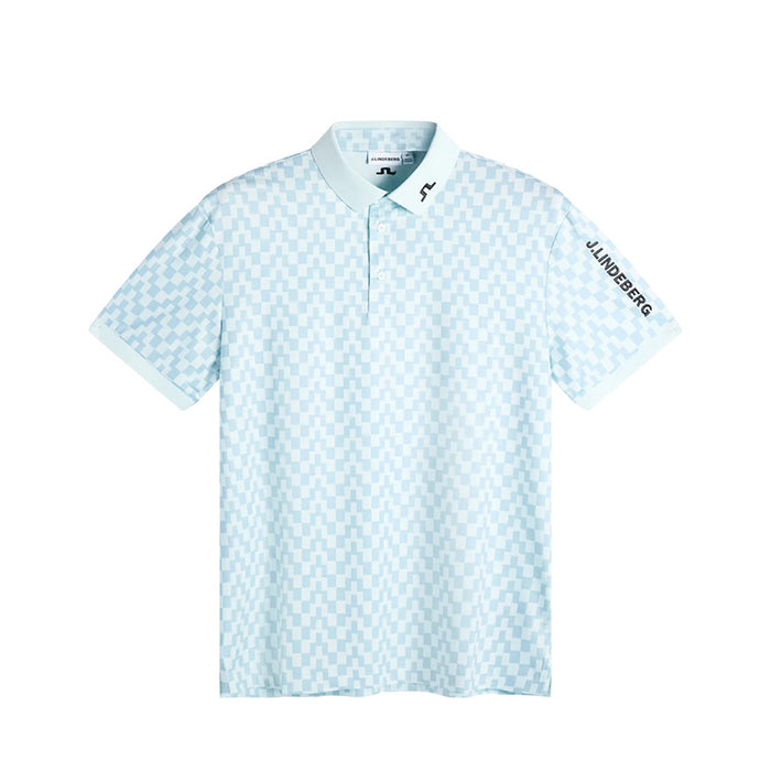 J Lindeberg Tour Tech Print Golf Polo
