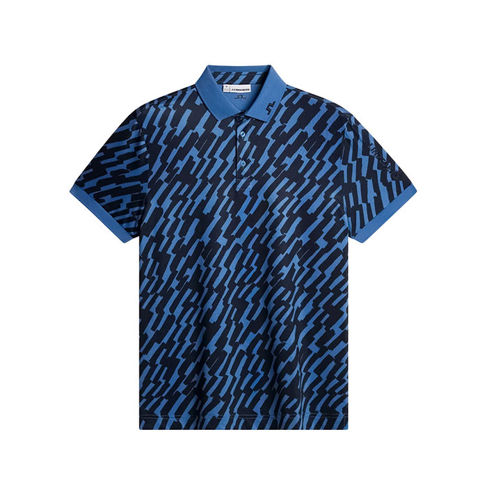J Lindeberg Tour Tech Print Golf Polo