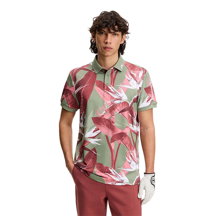 J.Lindeberg Tour Tech Print Golf Polo