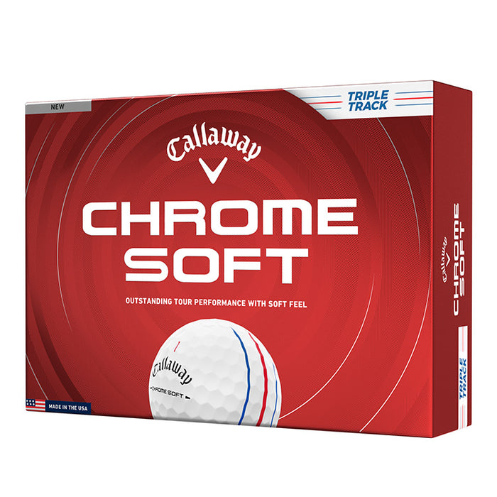 Callaway Chrome Soft Triple Track Golf Balls