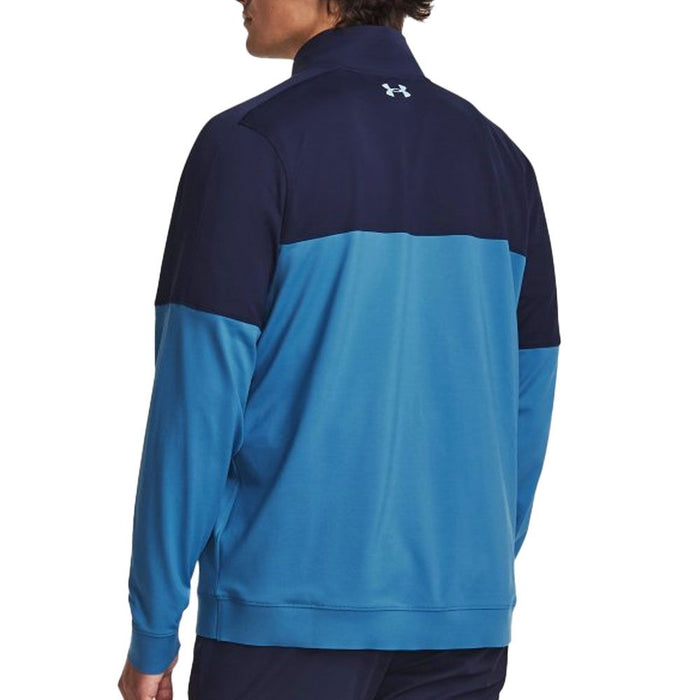 Under Armour Storm Midlayer Half-Zip Golf Pullover - Cosmic Blue