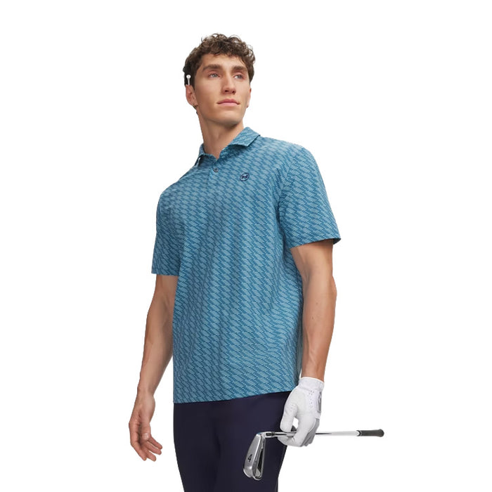Under Armour Drive Chill Printed Golf Polo