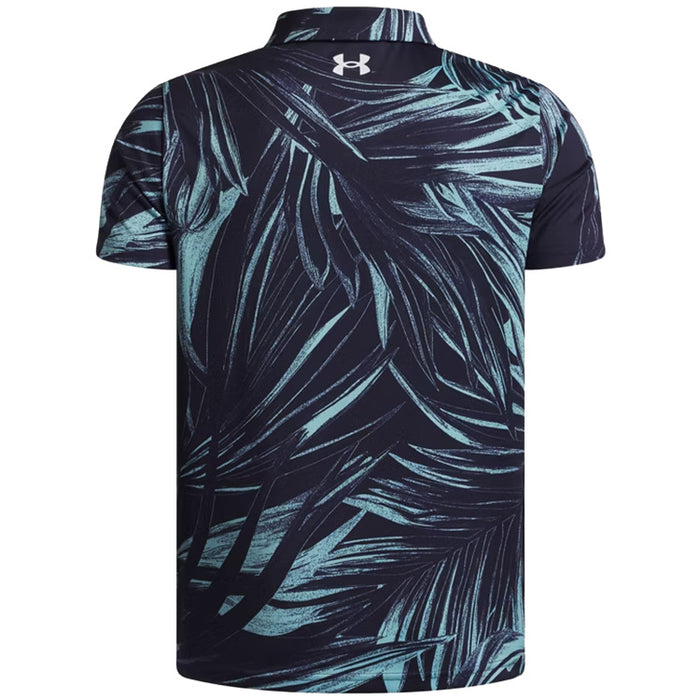 Under Armour Junior Matchplay Printed Golf Polo