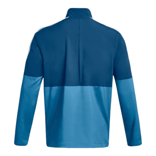 Under Armour Storm Windstrike 1/2 Zip Golf Top - Varsity Blue / Cosmic Blue
