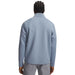 Under Armour Drive 1/4 Zip Golf Pullover - Blue Wind Back View 