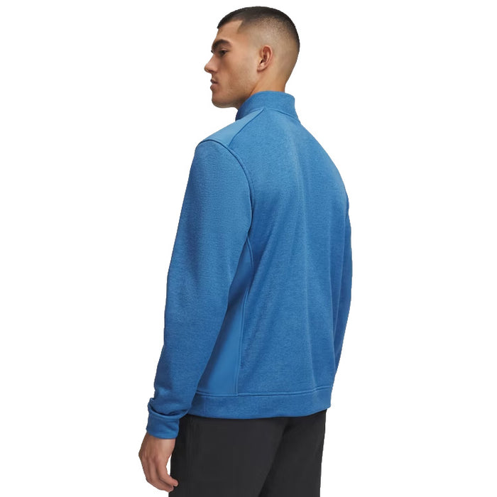 Under Armour Golf 1/2 Zip Pullover - Aegean Back View 