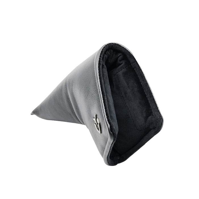 Vessel Genuine Leather Blade Golf Headcover - Black Back View