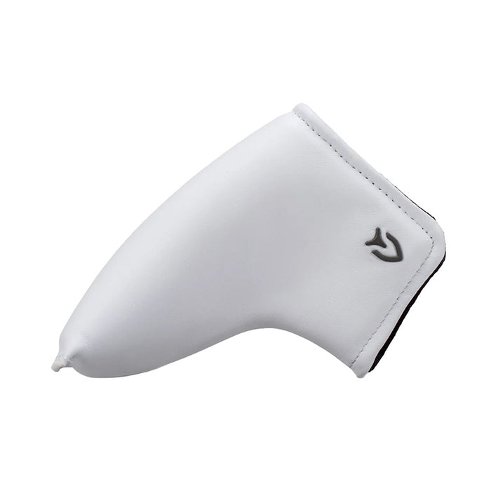 Vessel Genuine Leather Blade Golf Headcover - White 