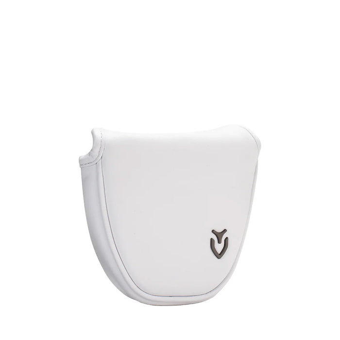 Vessel Genuine Leather Mallet Golf Headcover - White 